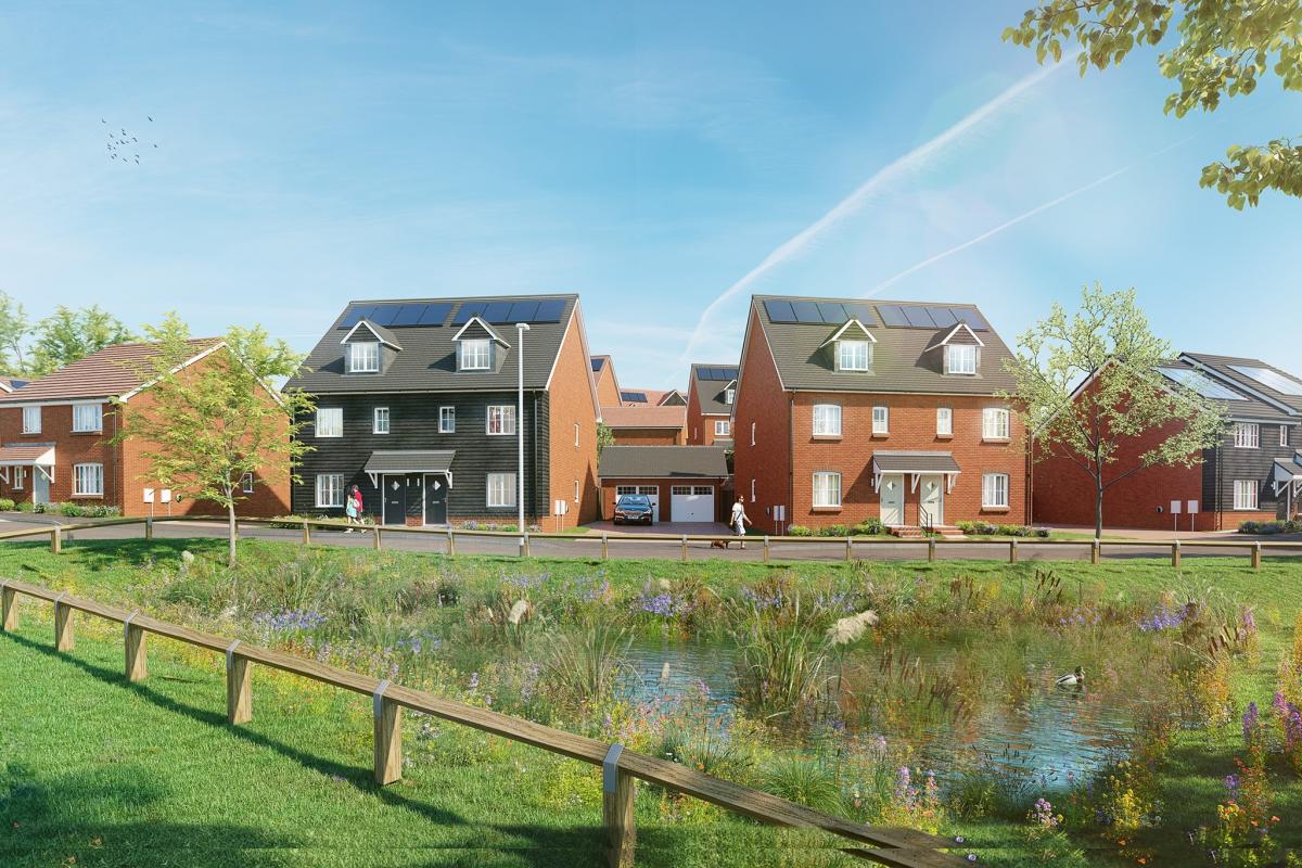 Bellway King Georges Vale new homes in Cuffley