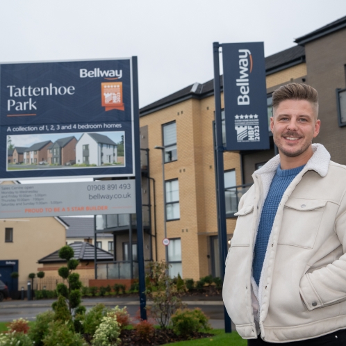 Bellway customer at Tattenhoe Park