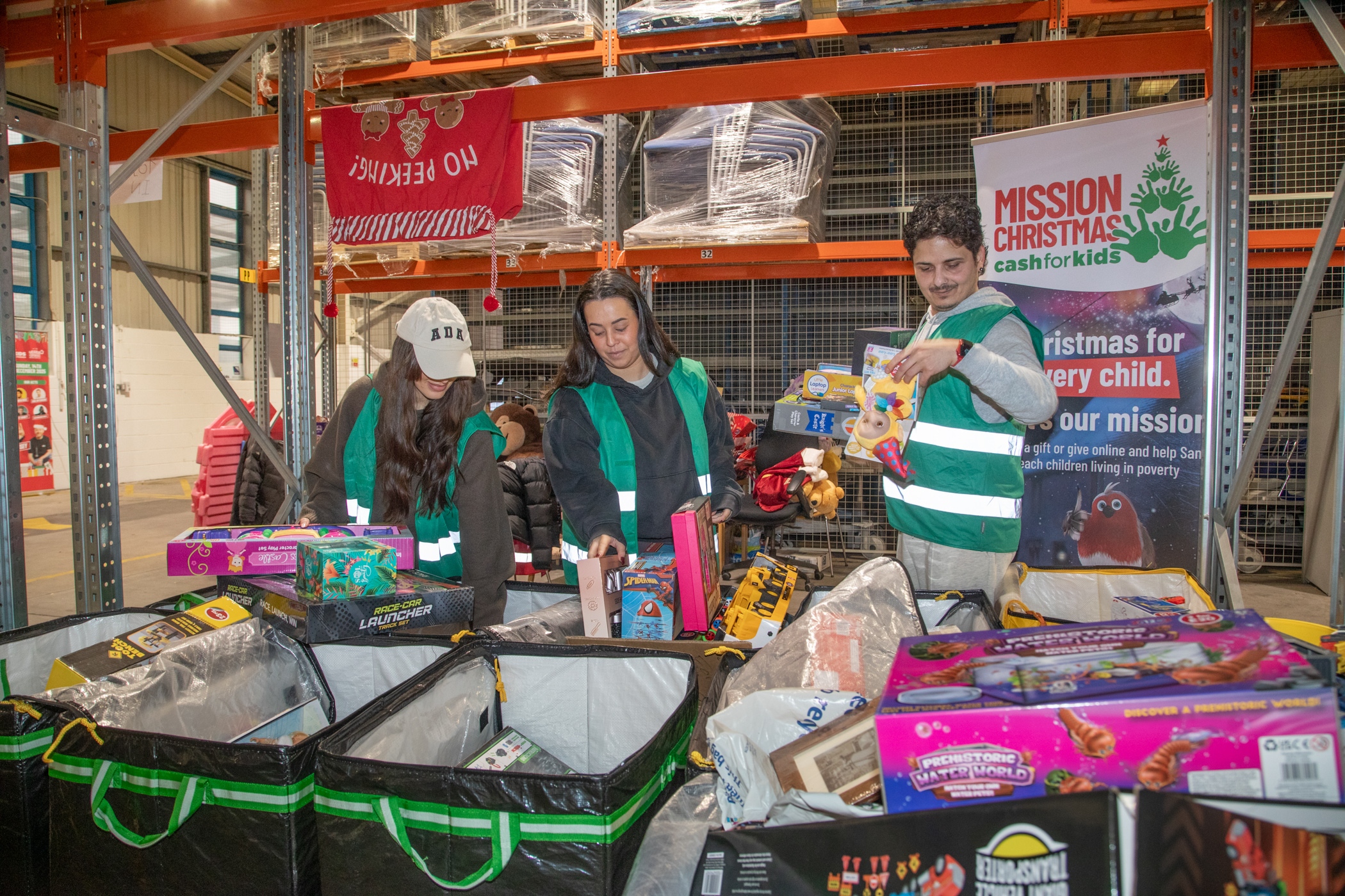 We help support charities